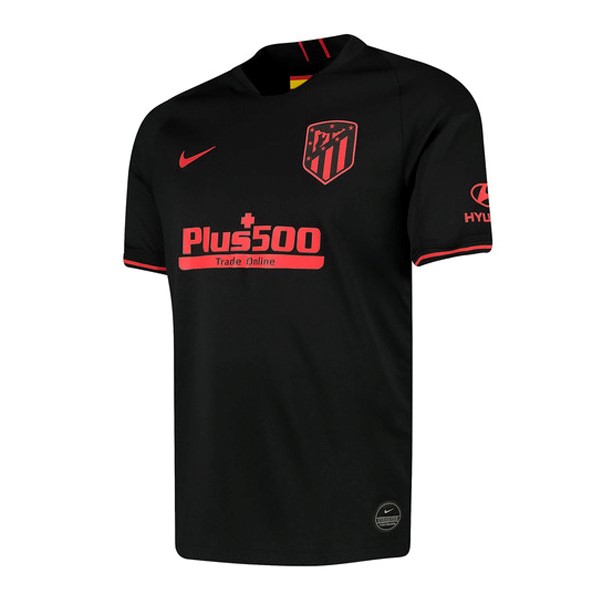 Tailandia Camiseta Atletico Madrid 2ª 2019-2020 Negro